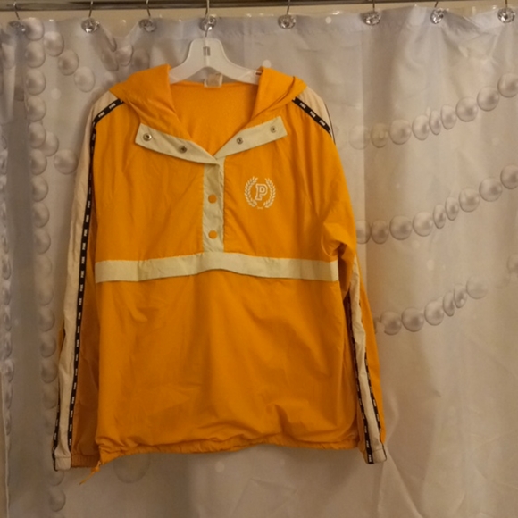 PINK Victoria's Secret Jackets & Blazers - PINK VS NYLON HOODIE